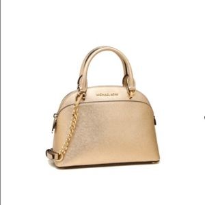 Michael  Kors Handbag Gold color size small. Brand new